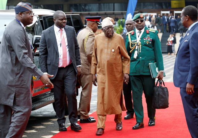 Nigerian President Bola Tinubu increases salaries of military personnel of up to 80% for military personnel.